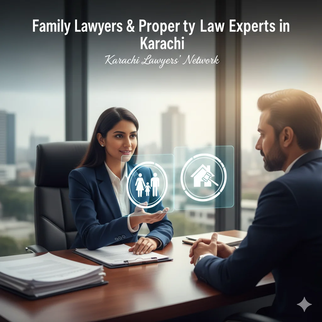 Family and Divorce Lawyers in Karachi handling divorce, khula and child custody cases in Karachi, Pakistan