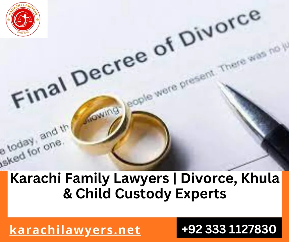 karachi family lawyers divorce khula child custody